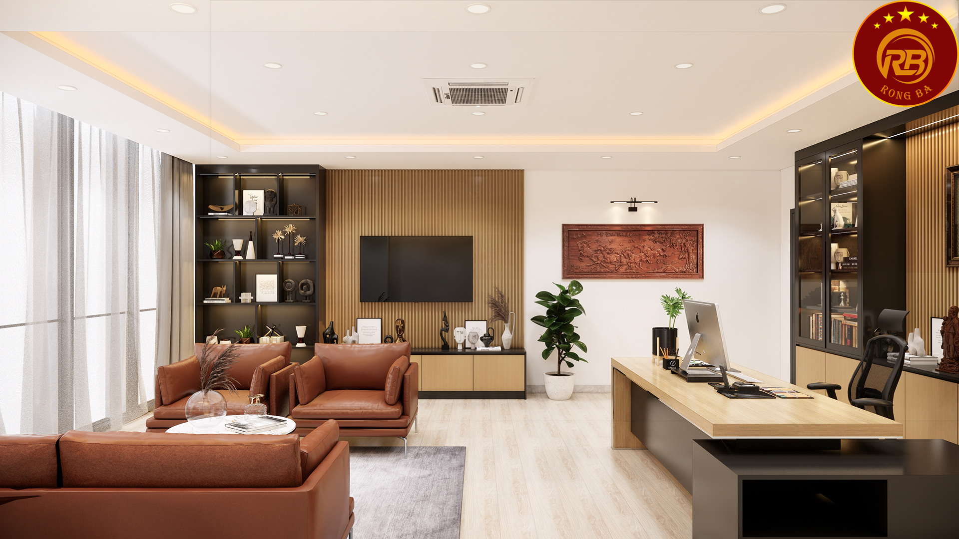 thiết kế nội thất văn phòng công ty 3