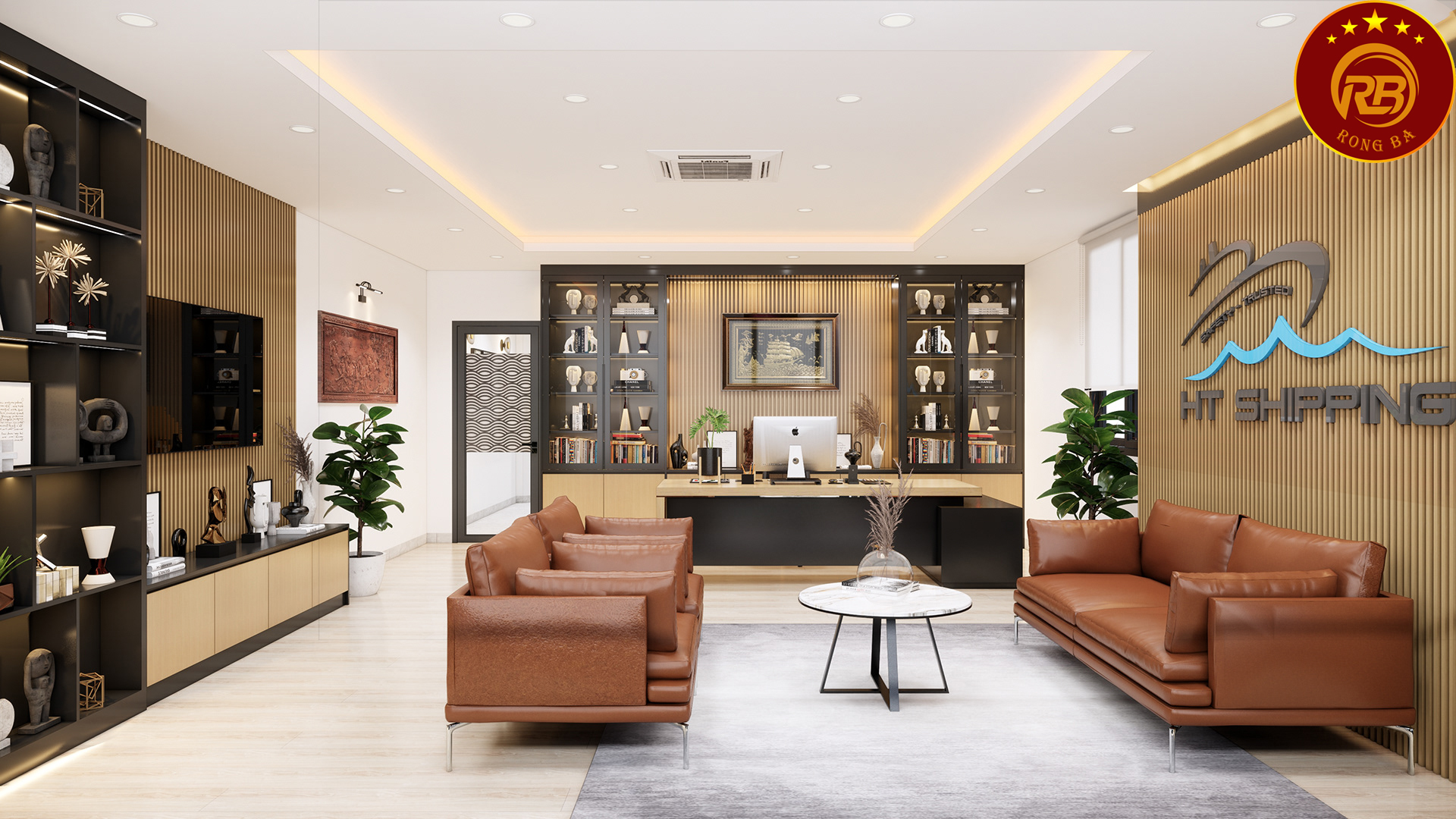 thiết kế nội thất văn phòng công ty