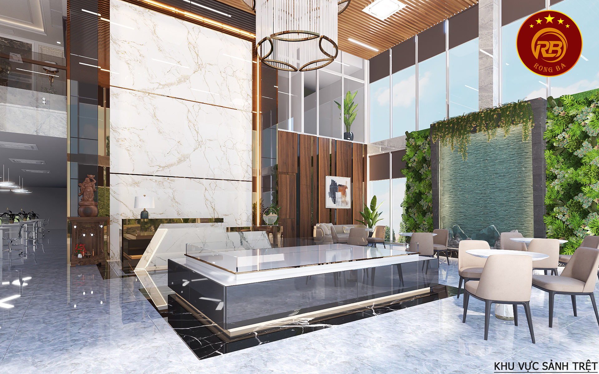 thiết kế văn phòng hiện đại 4