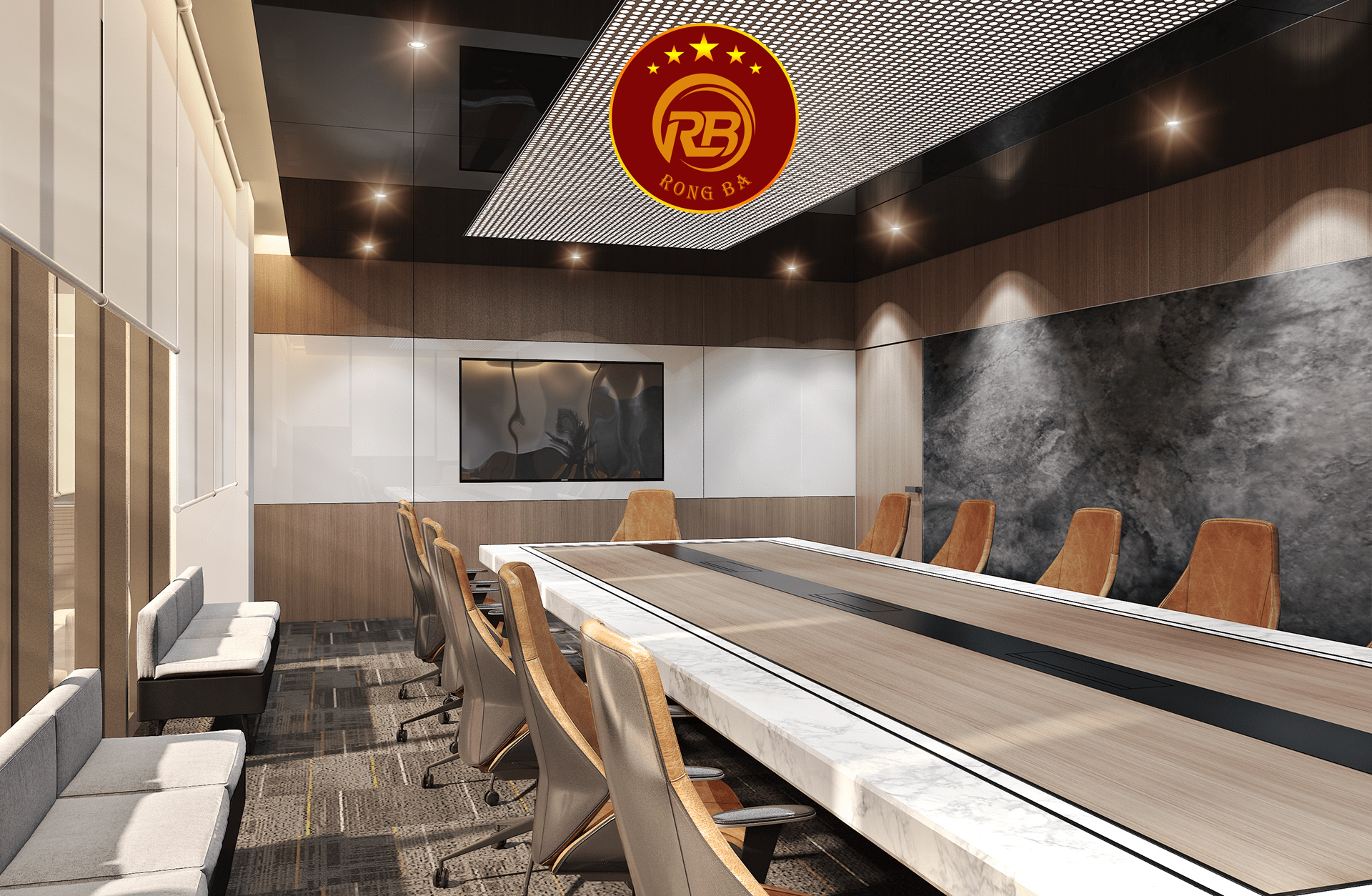 thiết kế văn phòng hiện đại 7