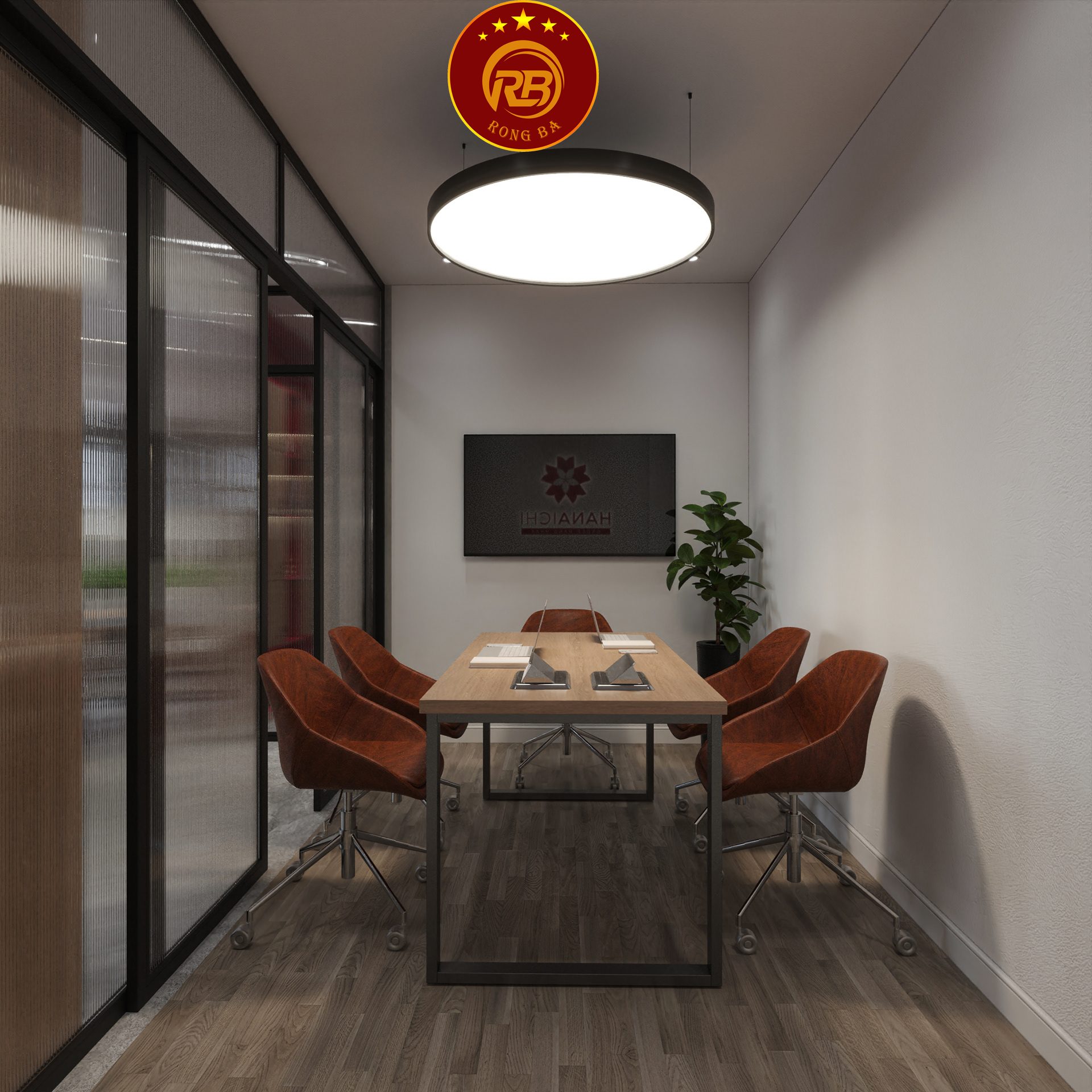 thiết kế văn phòng làm việc hiện đại 7