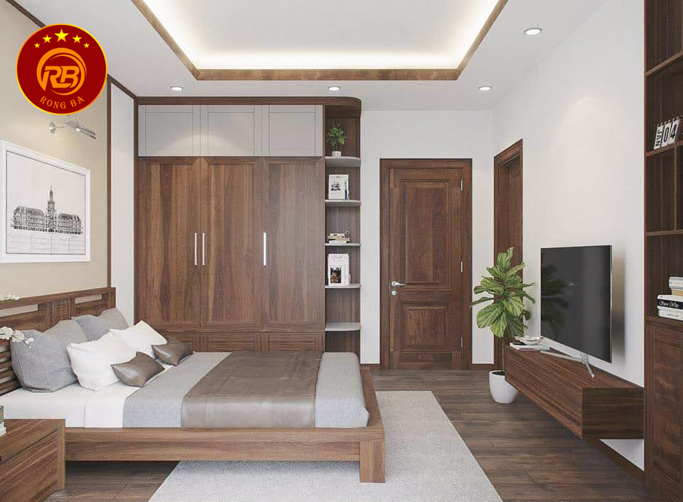 Tủ quần áo gỗ óc chó tại Bến Tre