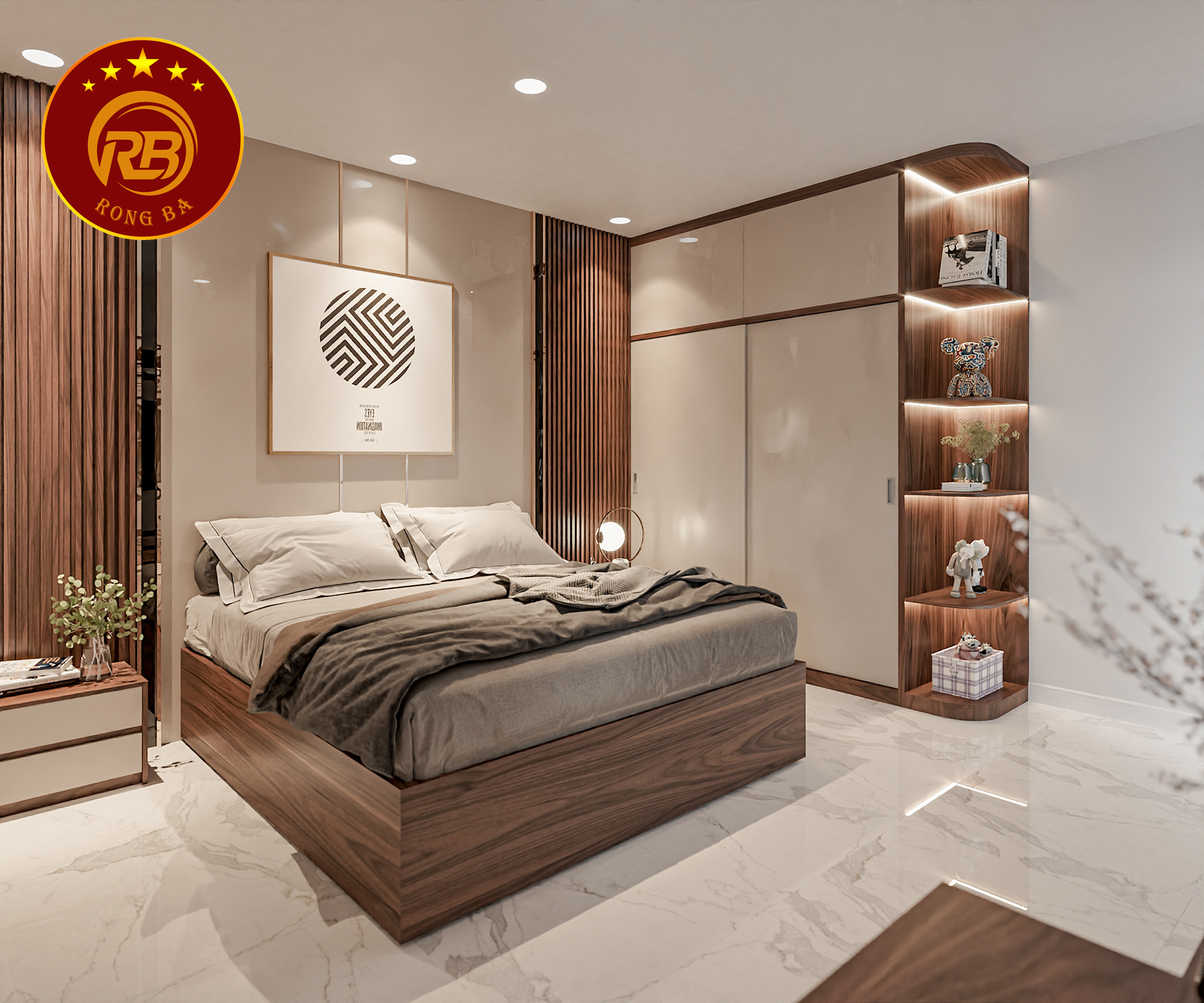 tủ quần áo gỗ óc chó tại Gia Lai