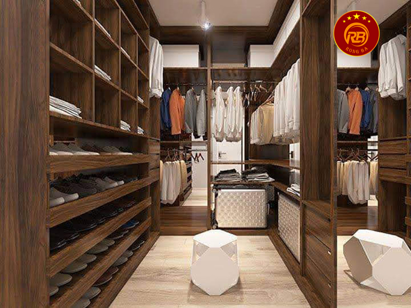 tủ quần áo gỗ óc chó tại Vĩnh Long