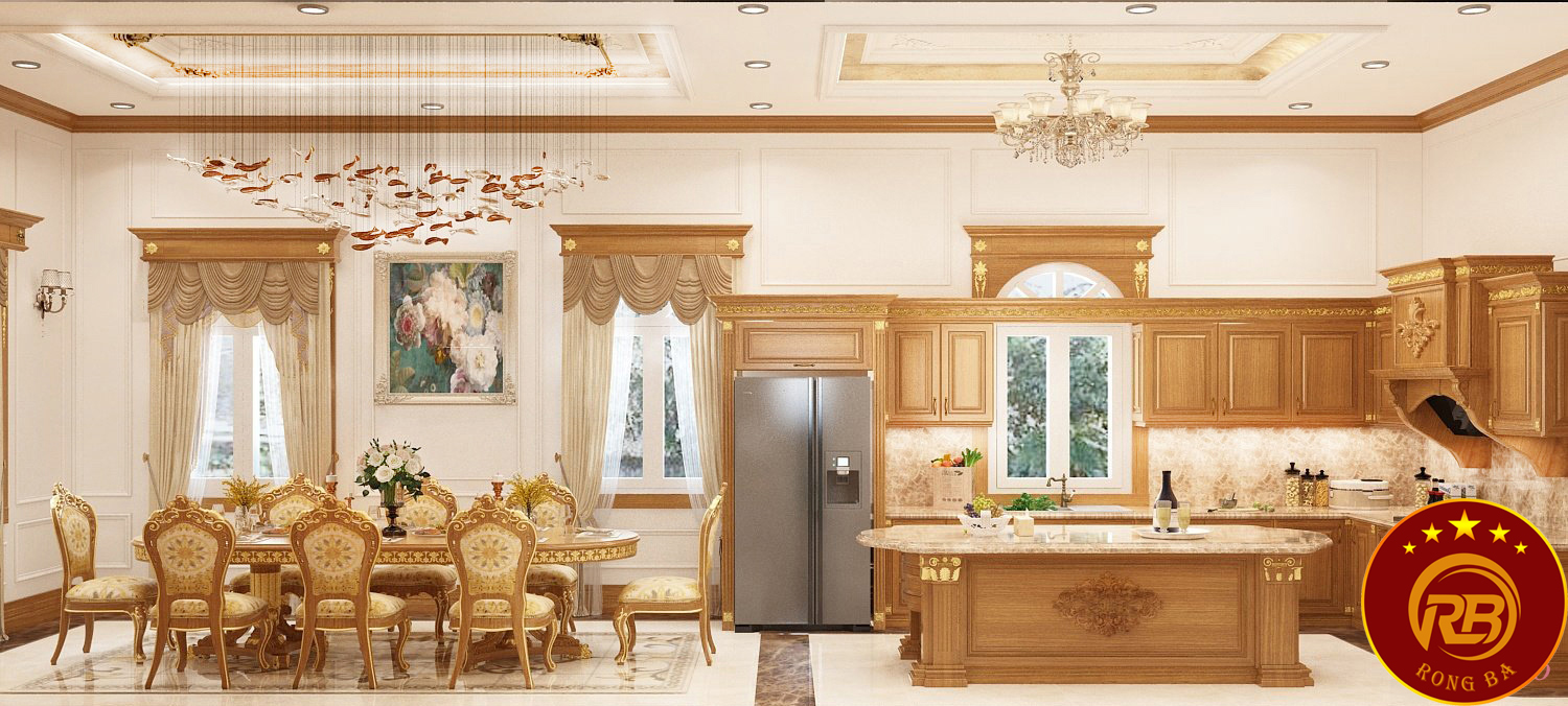 thiết kế nội thất biệt thự đơn lập 1
