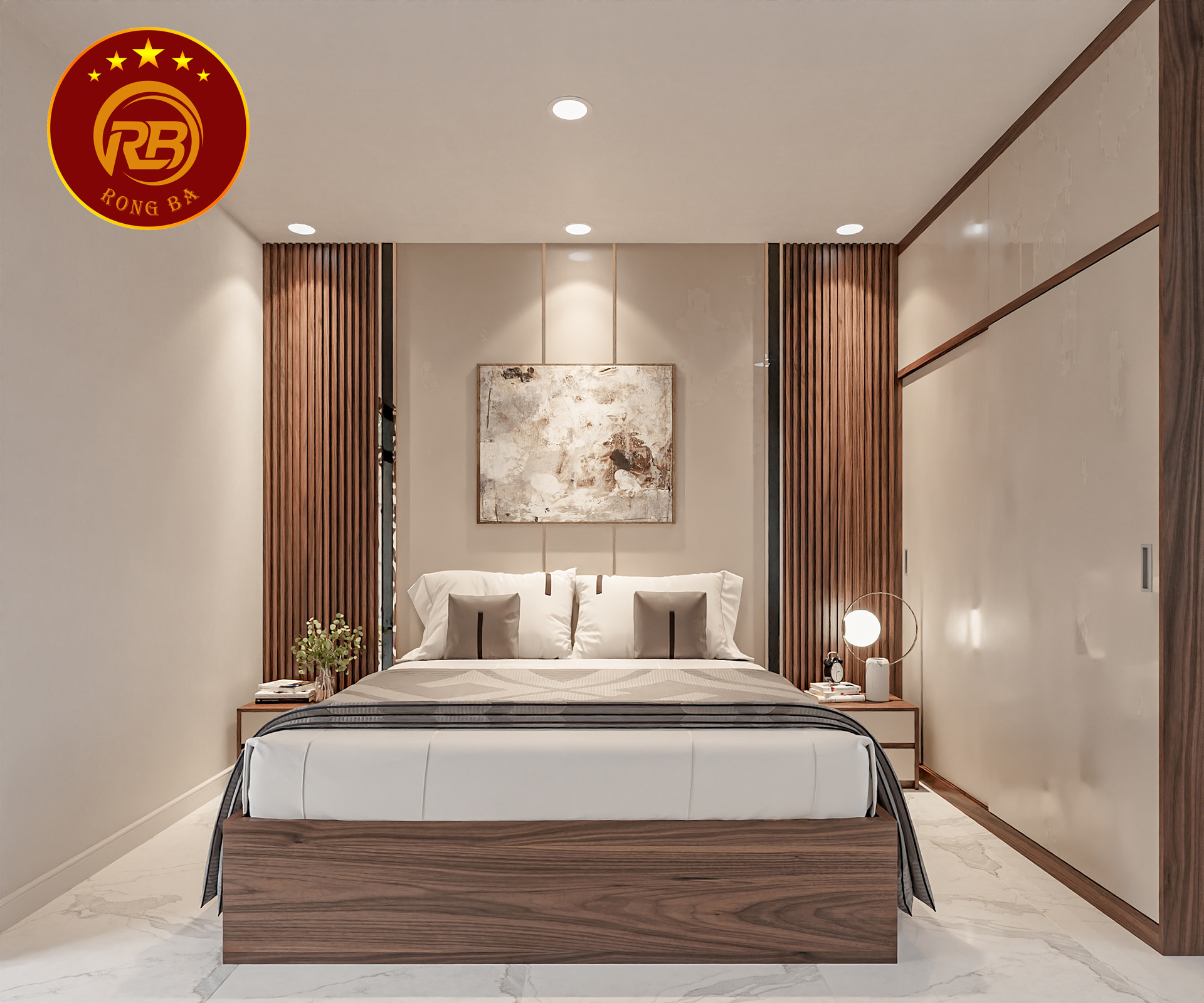 giường ngủ gỗ óc chó tại Thái Nguyên