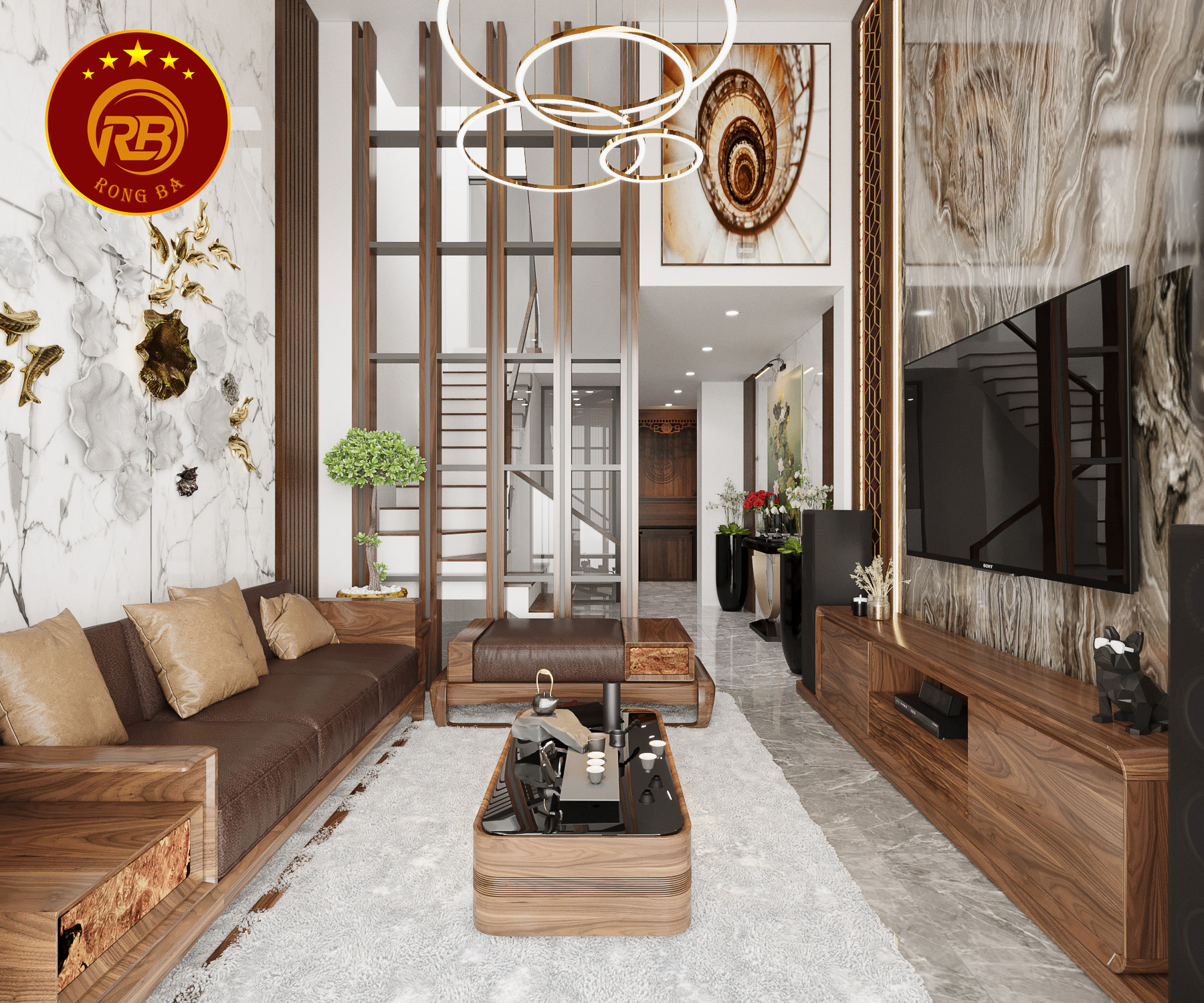 thiết kế nội thất biệt thự 1