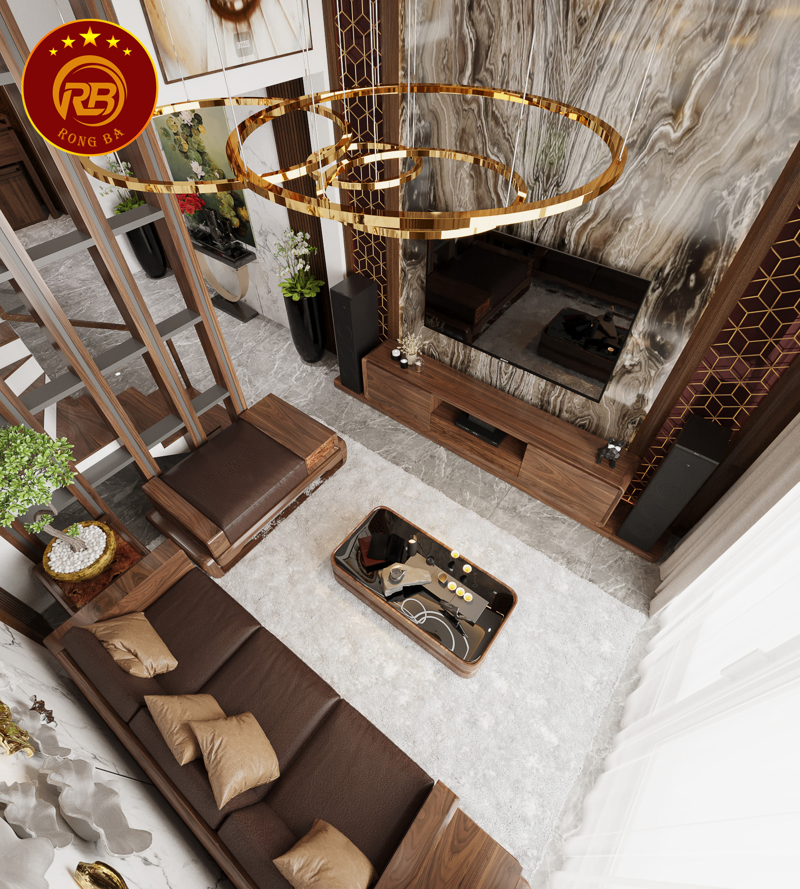 thiết kế nội thất biệt thự 4