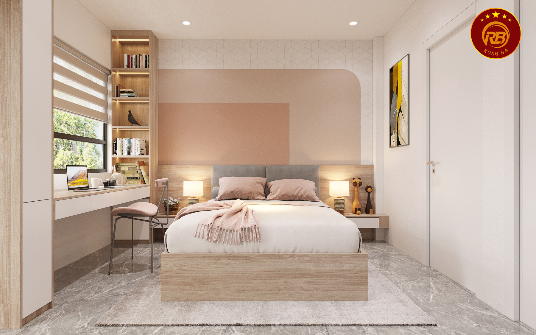 thiết kế nội thất biệt thự 9