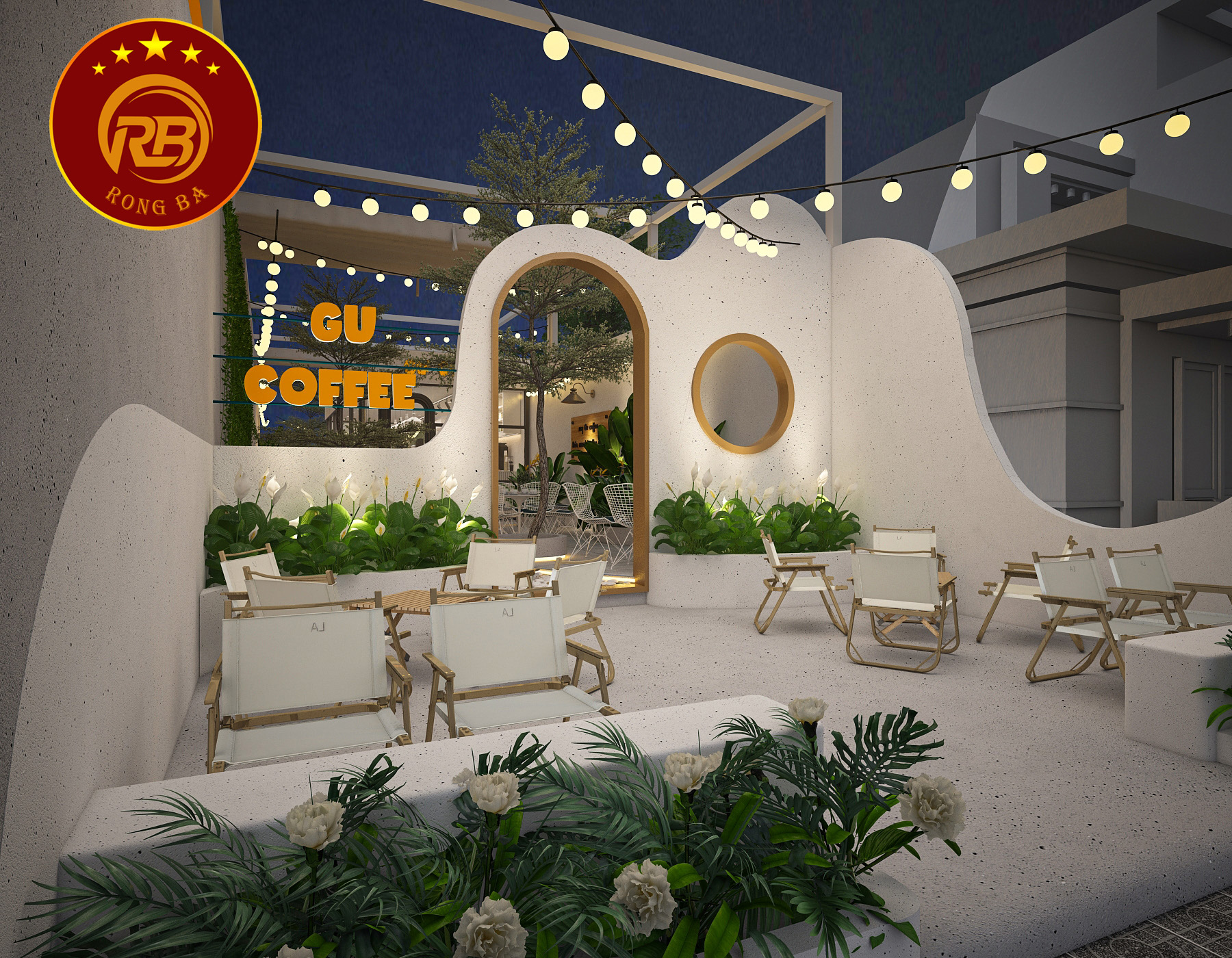 thiết kế nội thất quán cafe tại thủ đức 11