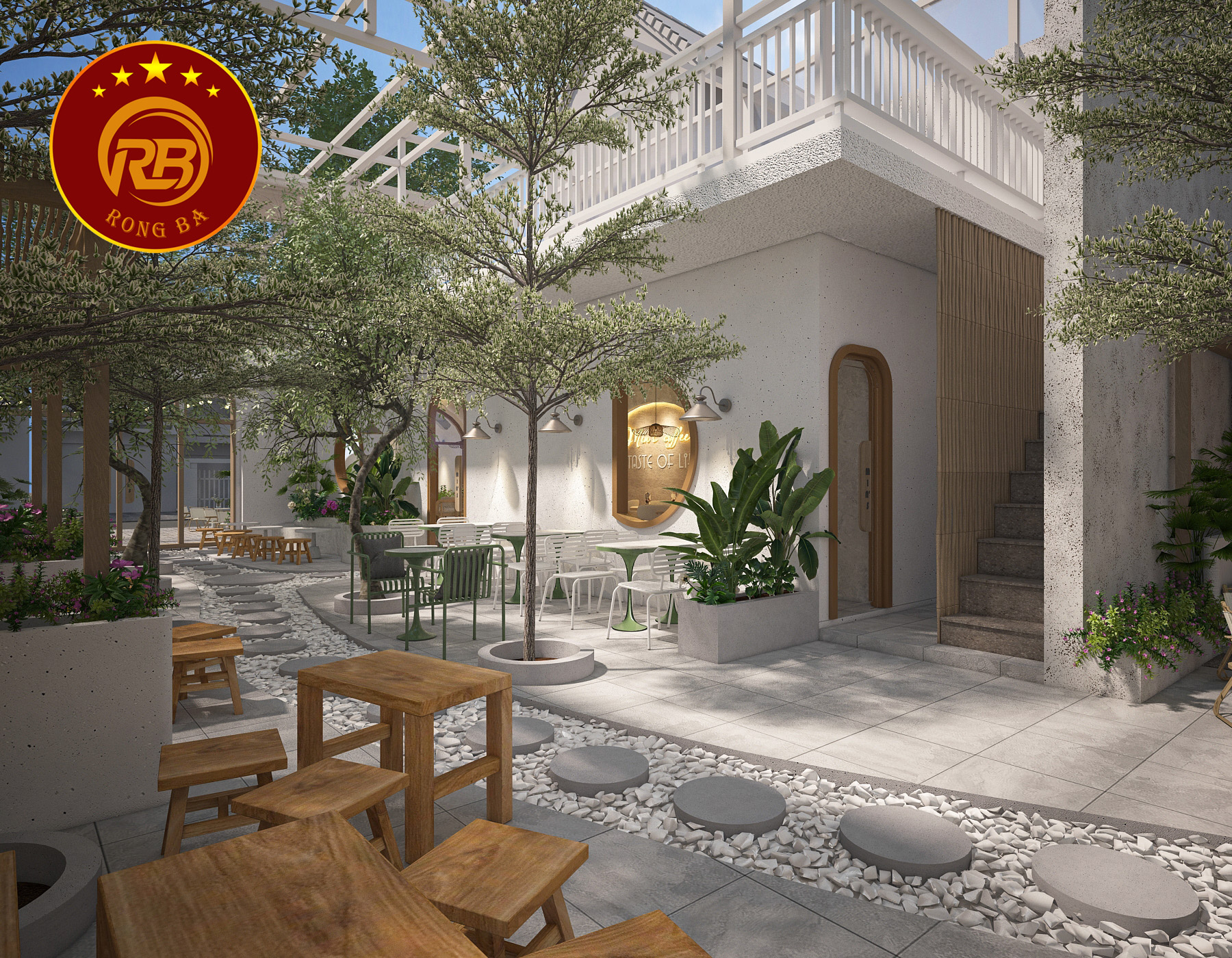 thiết kế nội thất quán cafe tại thủ đức 15