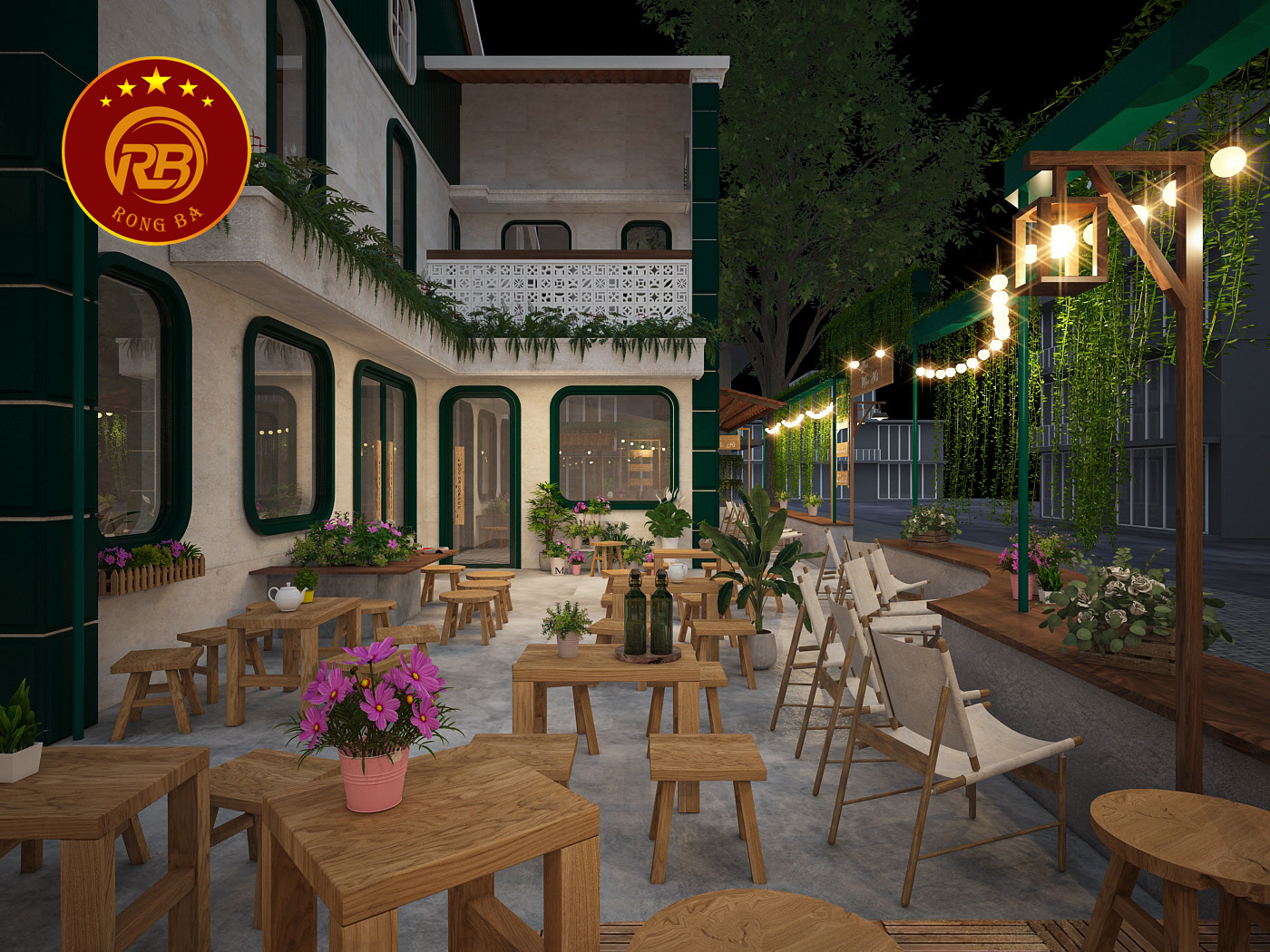thiết kế nội thất quán cafe tại thủ đức 4