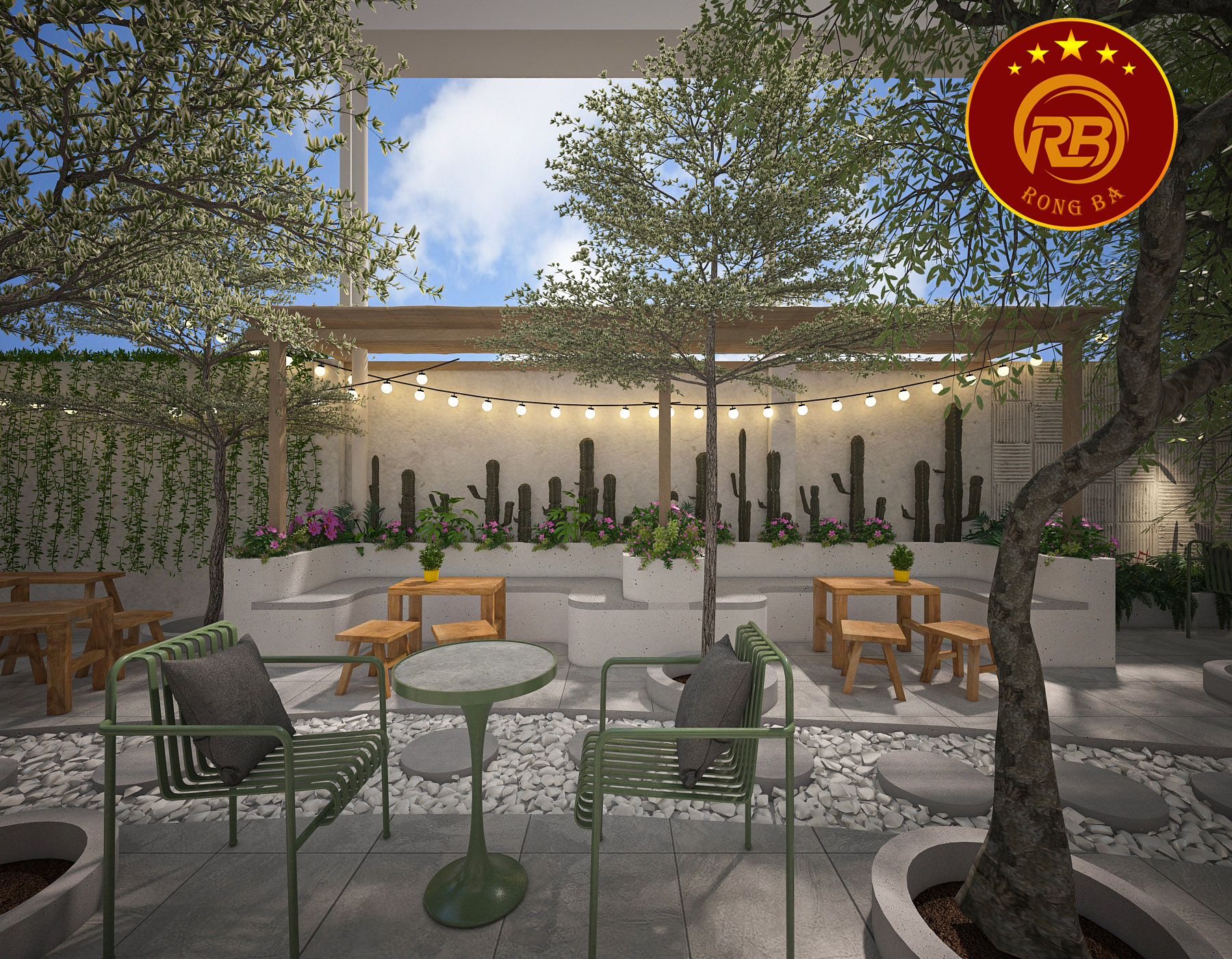 thiết kế nội thất quán cafe tại thủ đức 7