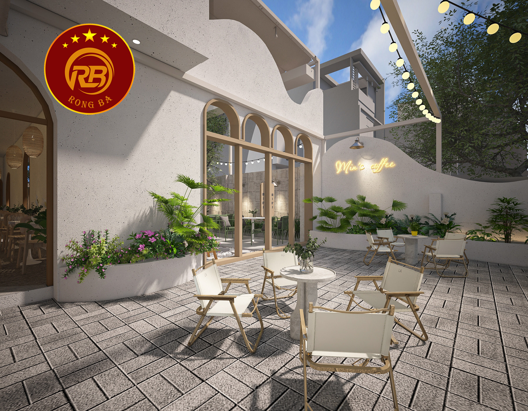 thiết kế nội thất quán cafe tại thủ đức 8