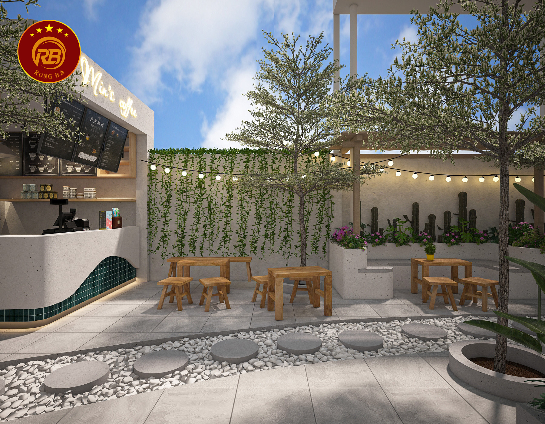 thiết kế quán cafe quận 10 1