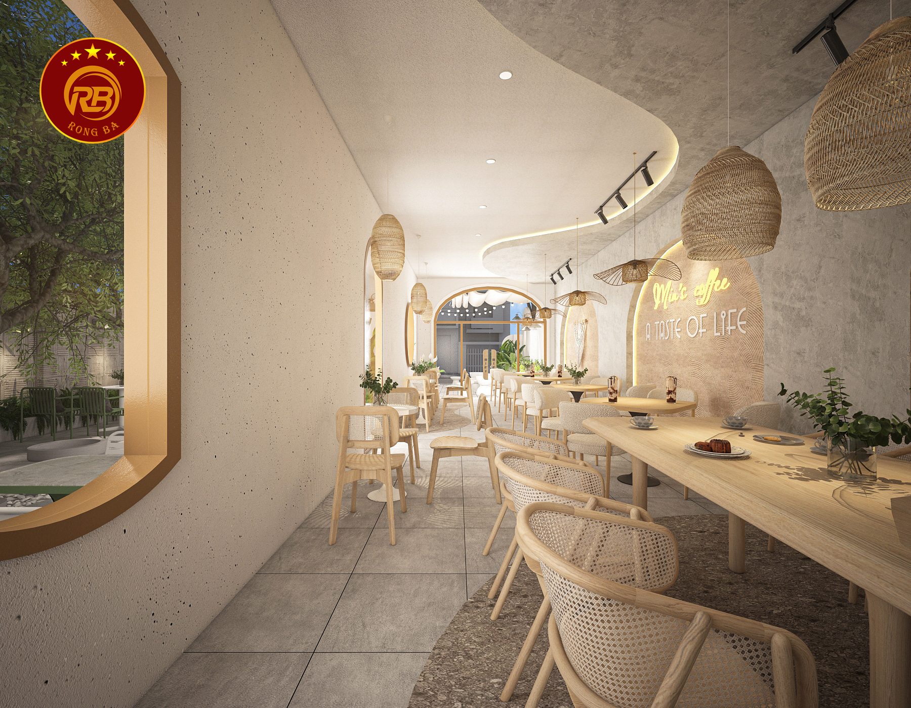 thiết kế quán cafe quận 10 10
