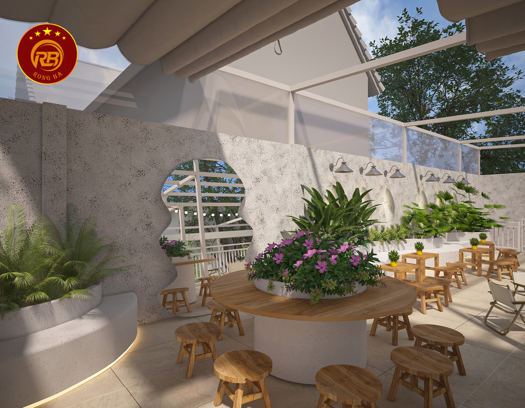 thiết kế quán cafe quận 10 12