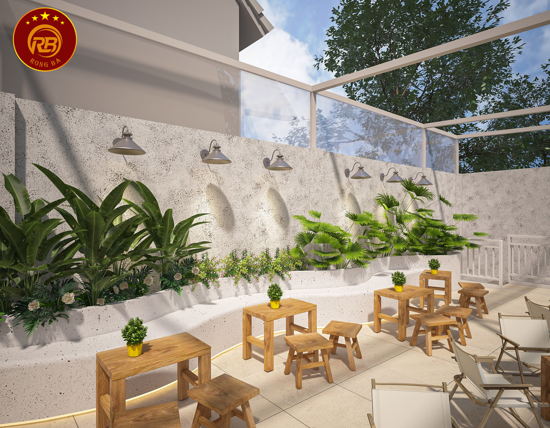 thiết kế quán cafe quận 10 13