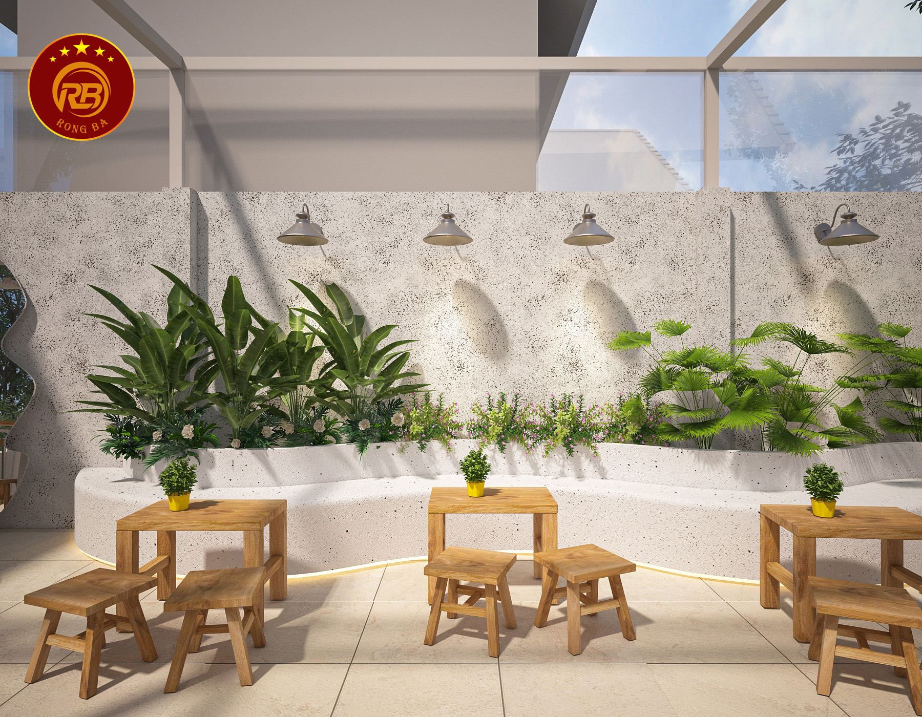 thiết kế quán cafe quận 10 14
