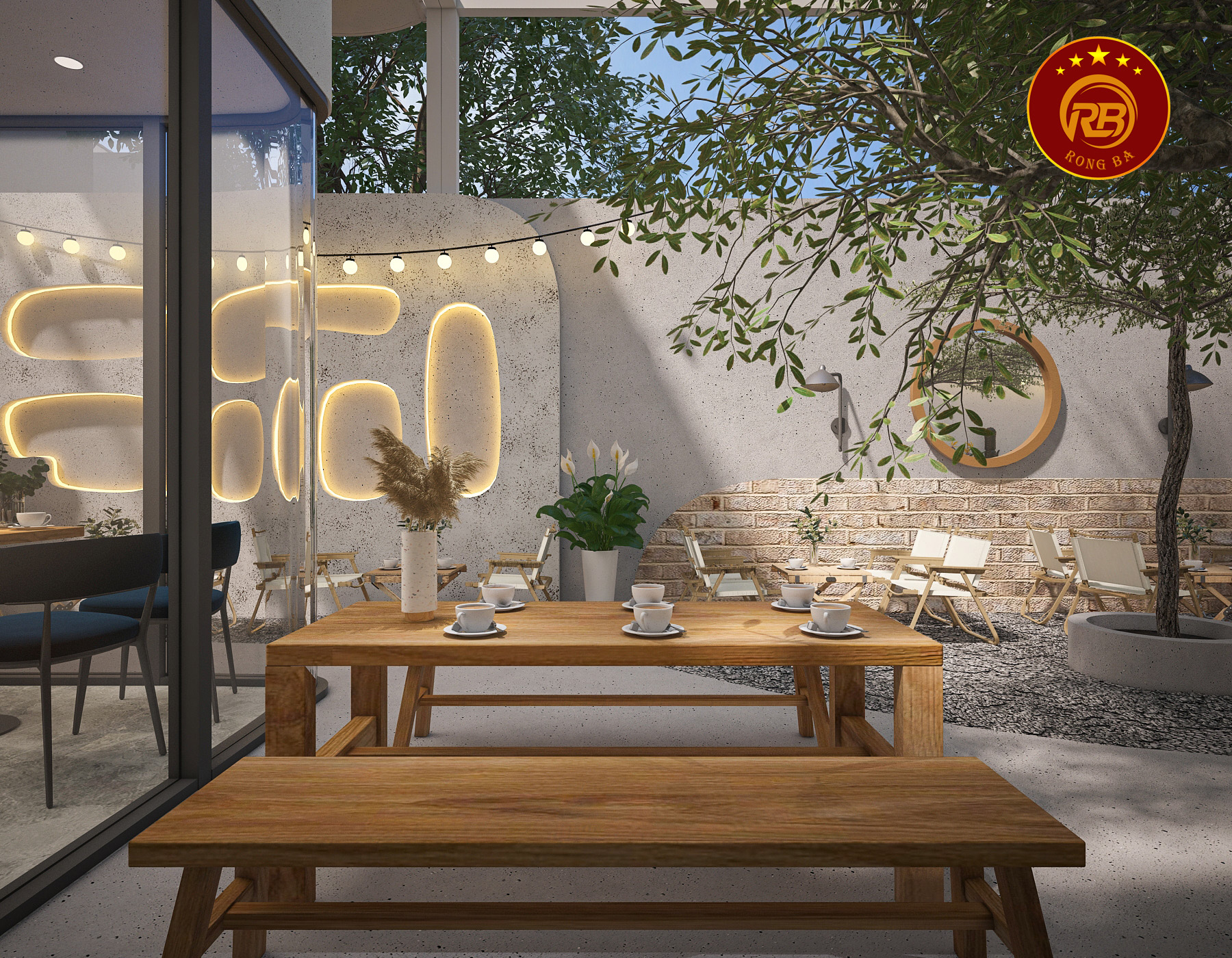 thiết kế quán cafe quận 10 4