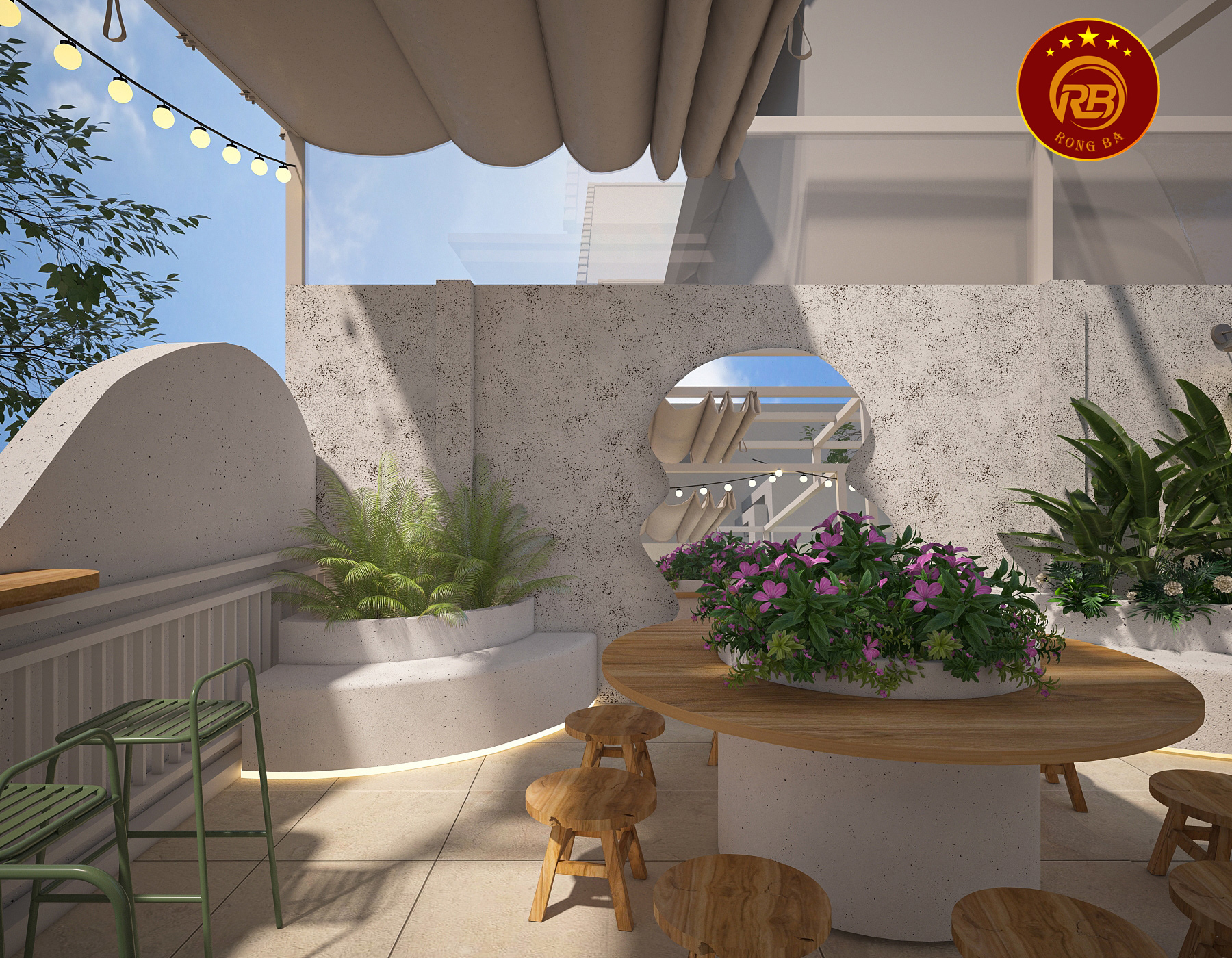 thiết kế quán cafe quận 10 6