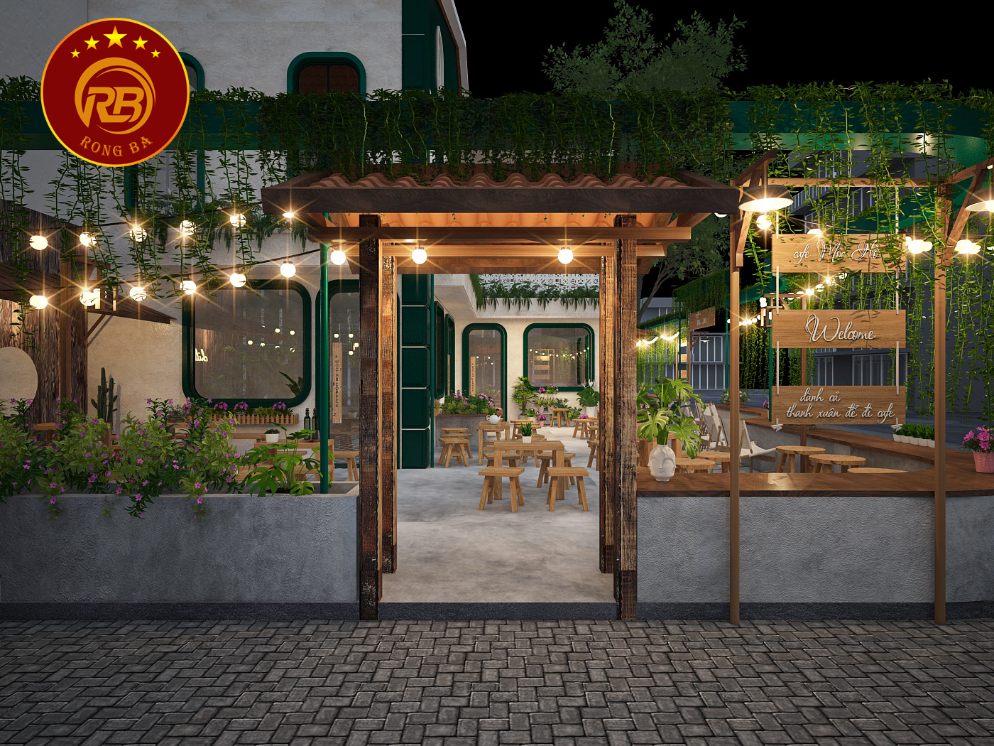 thiết kế quán cafe quận 10 9