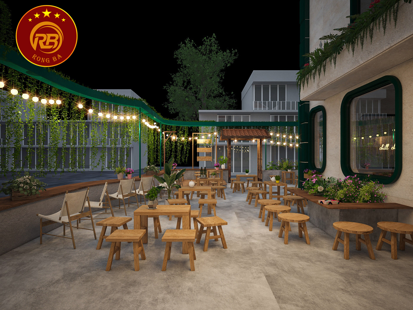 thiết kế quán cafe quận 10