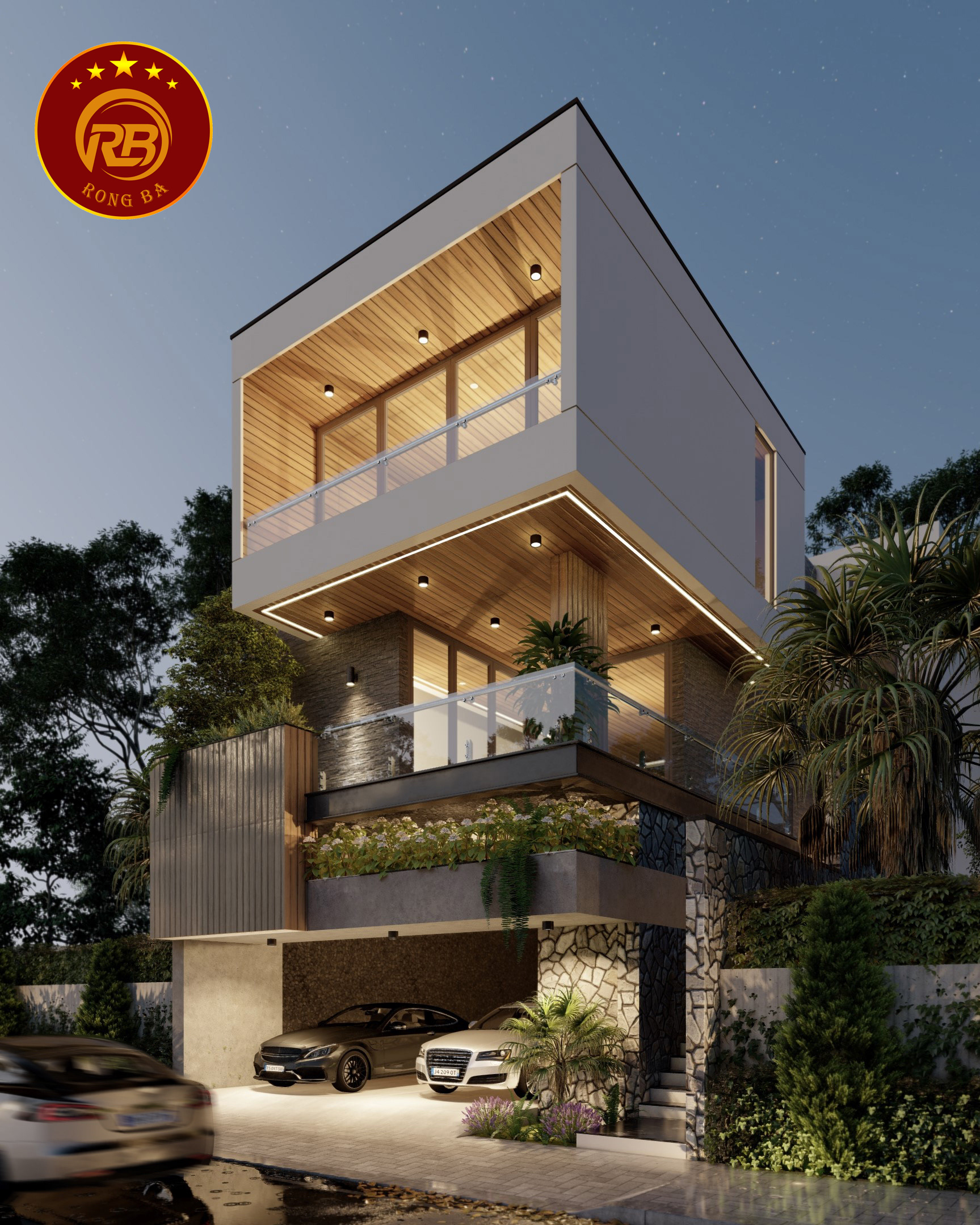 biệt thự hiện đại 2