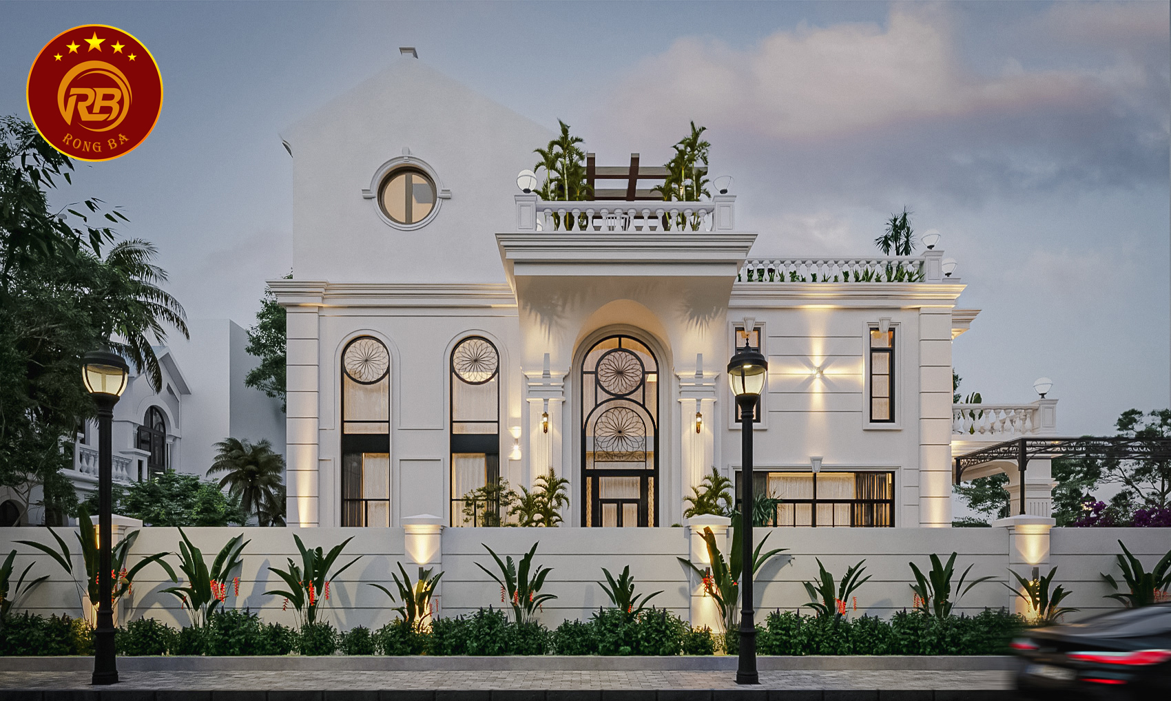 biệt thự tân cổ điển 3