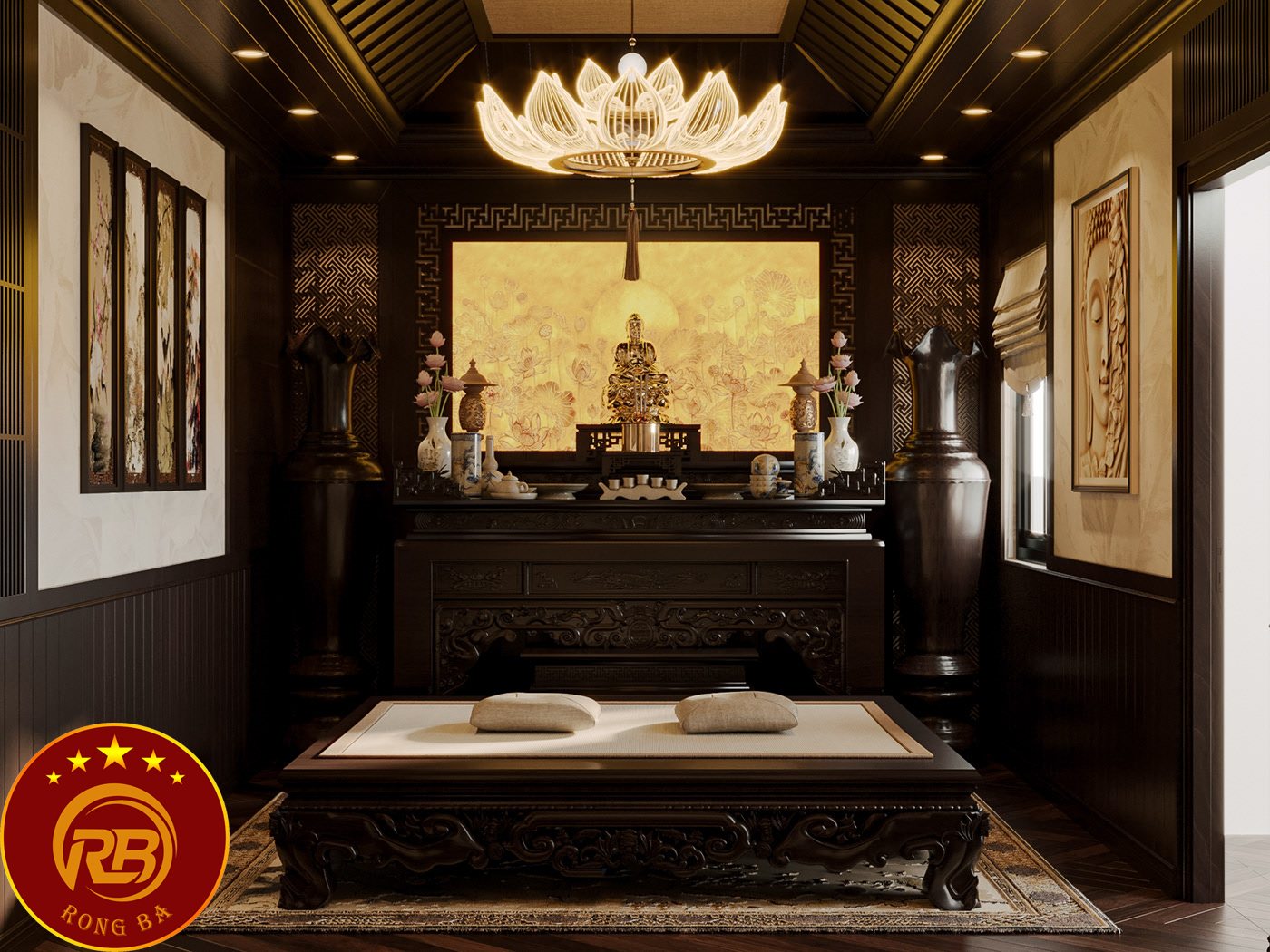 nội thất bàn thờ gia tiên