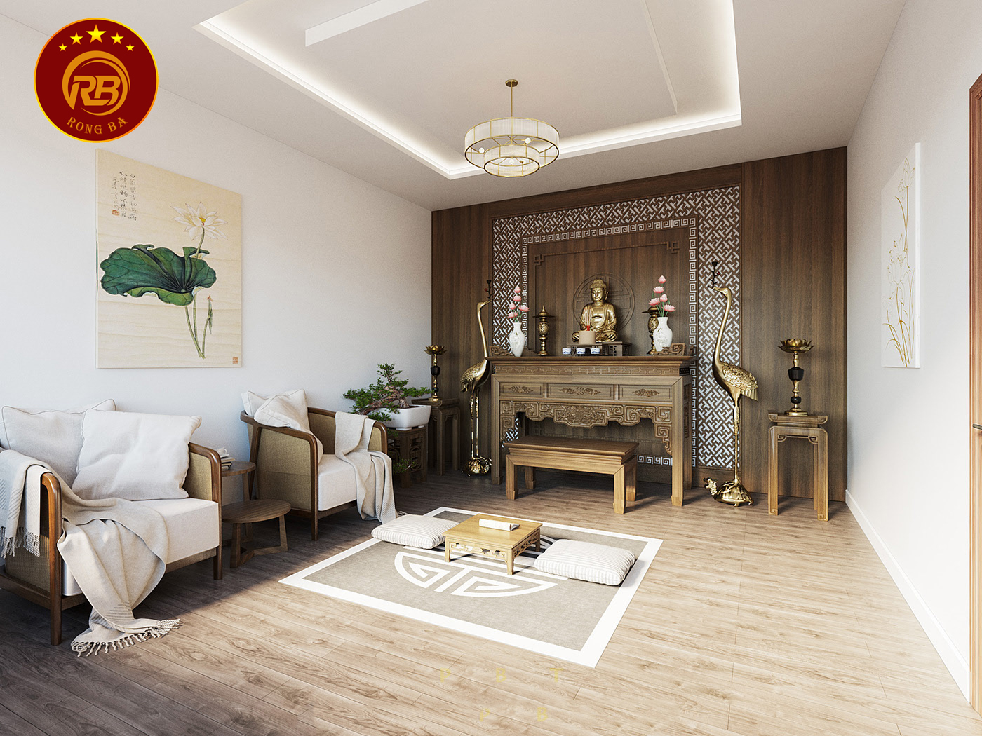 nội thất phòng hòa bình 1