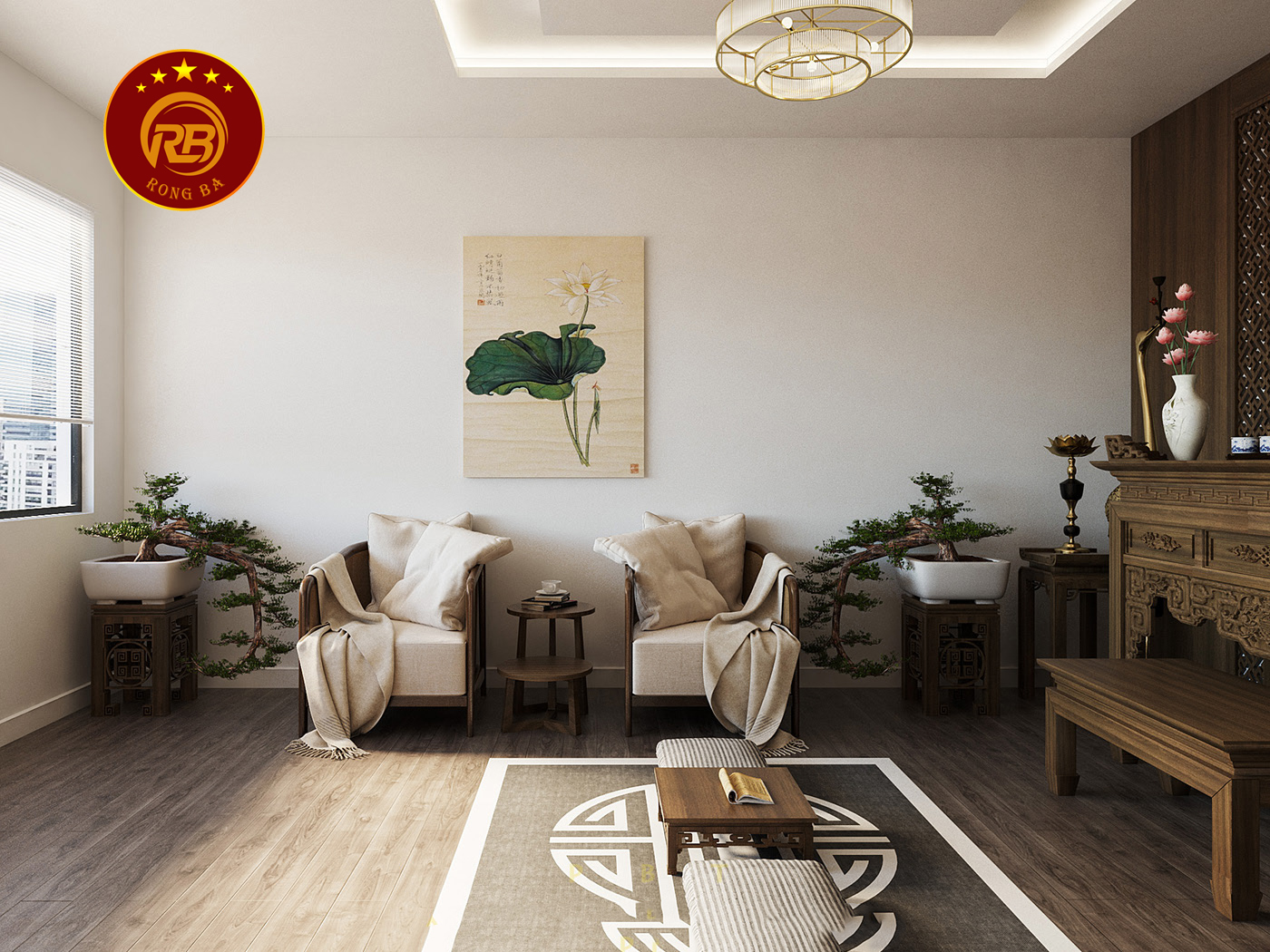nội thất phòng hòa bình 2