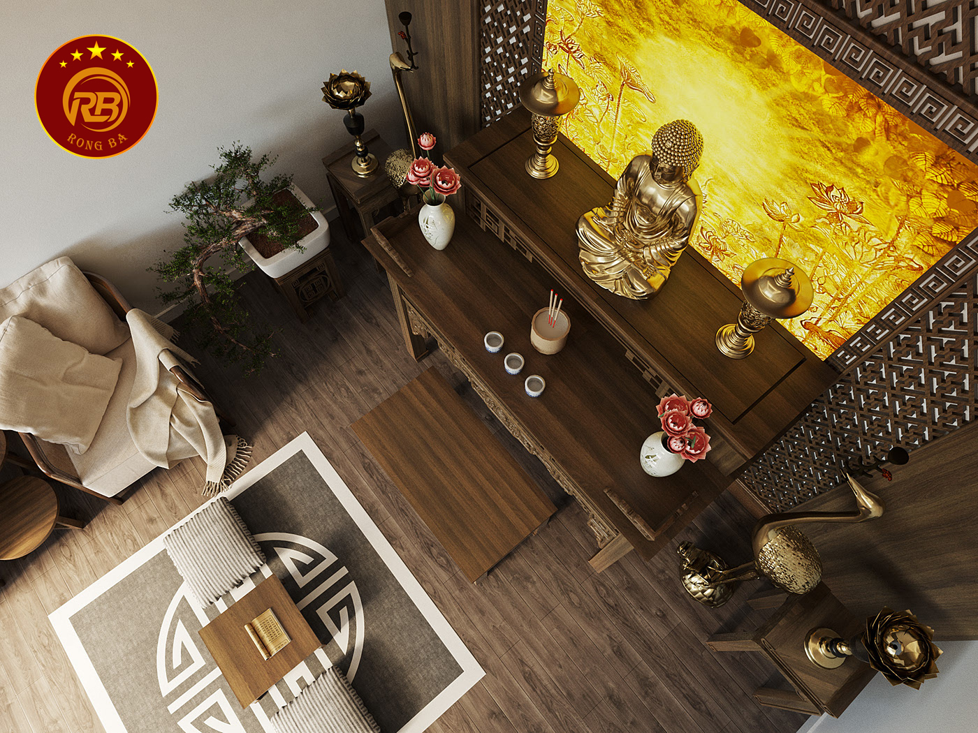 nội thất phòng hòa bình 5