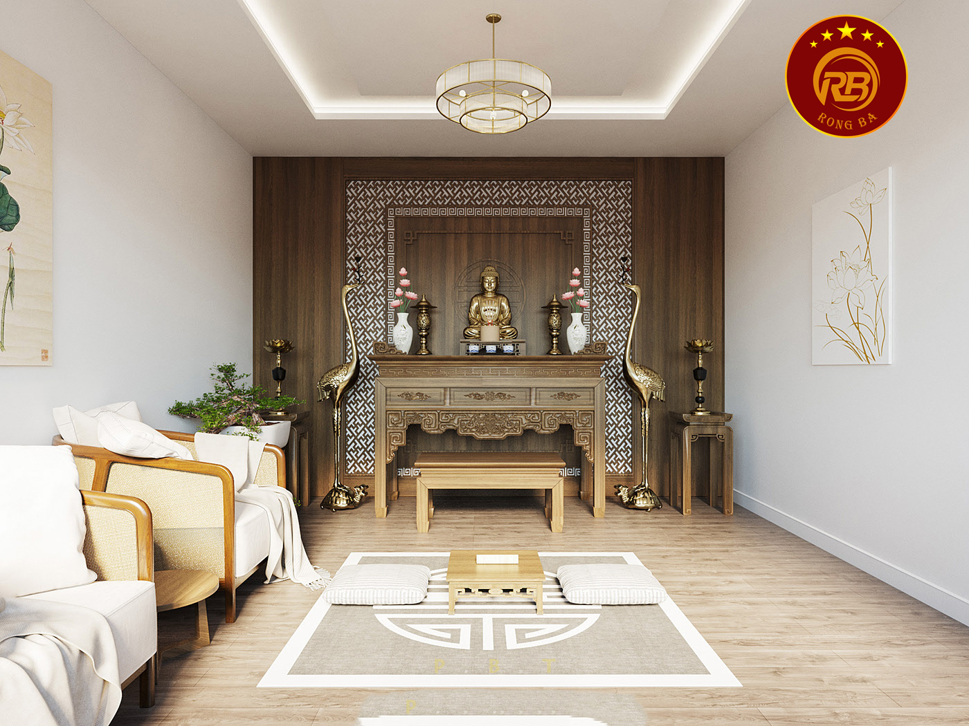 nội thất phòng hòa bình