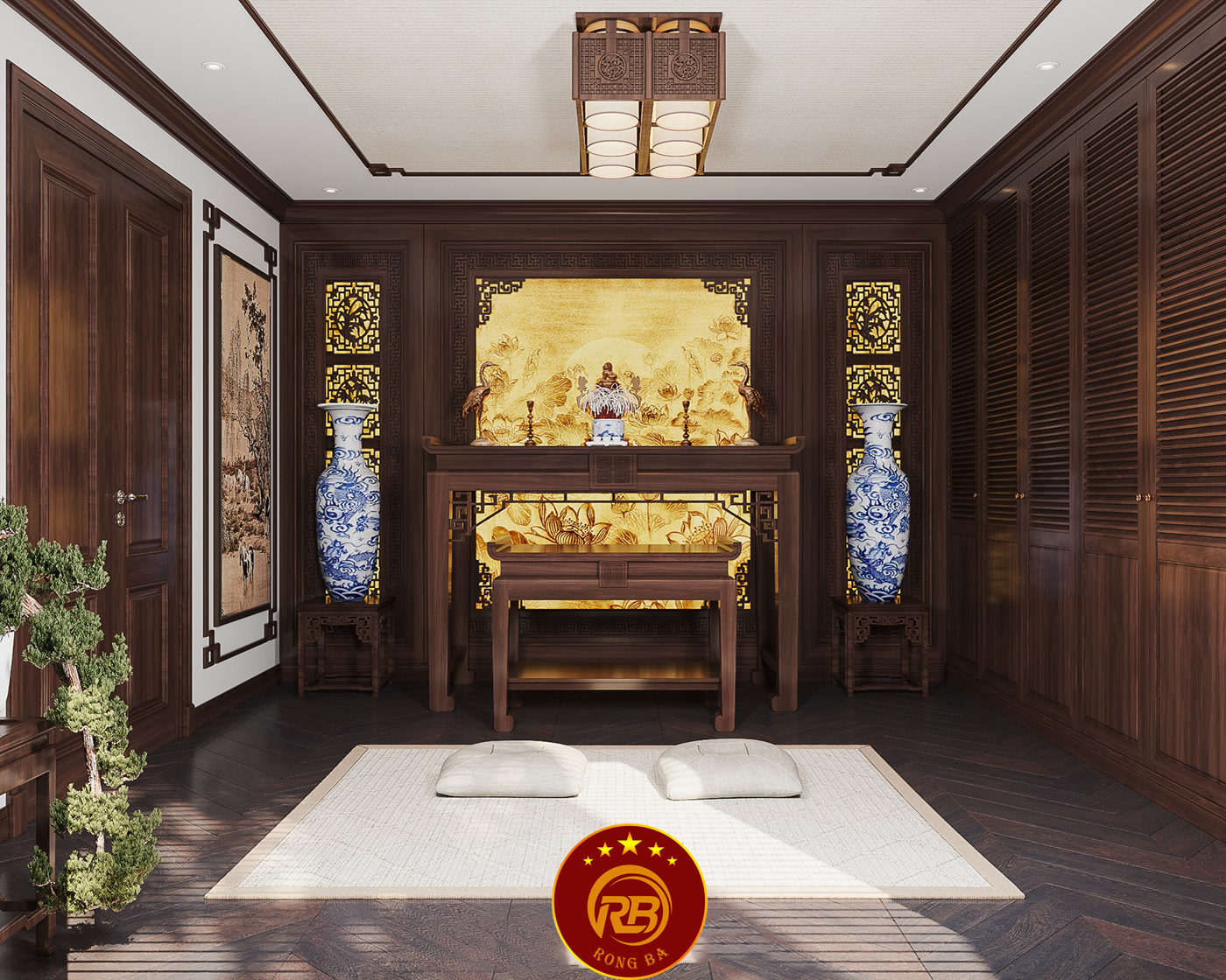 nội thất phòng thờ 14