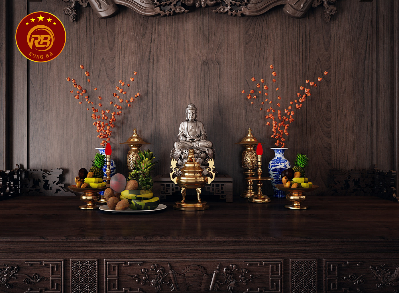 nội thất phòng thờ 19