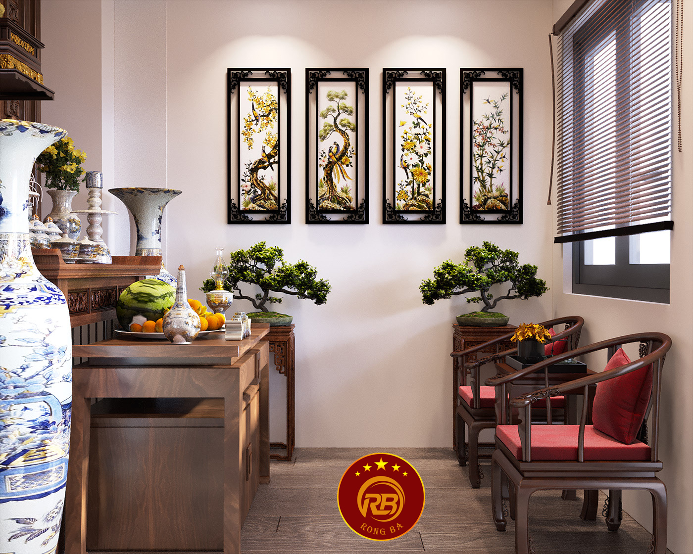 nội thất phòng thờ 2