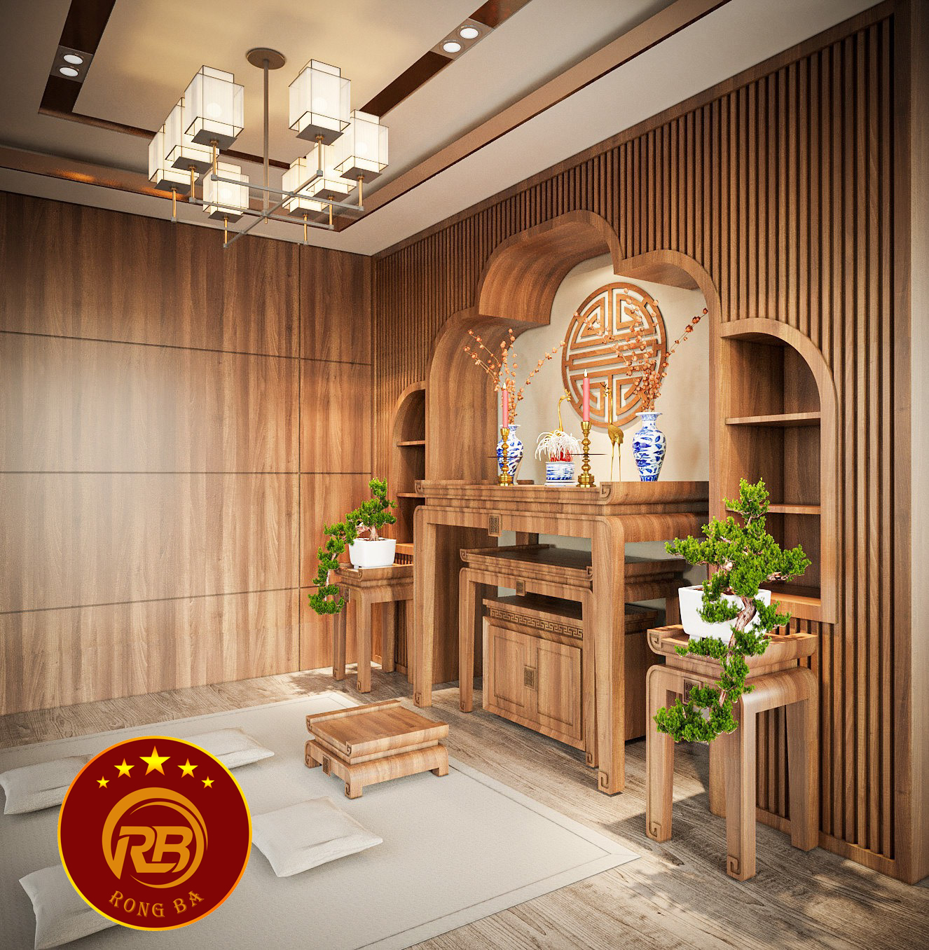 nội thất phòng thờ 3