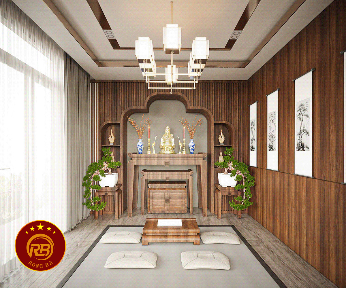 nội thất phòng thờ 4