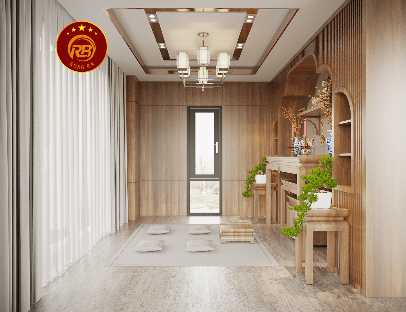 nội thất phòng thờ 6
