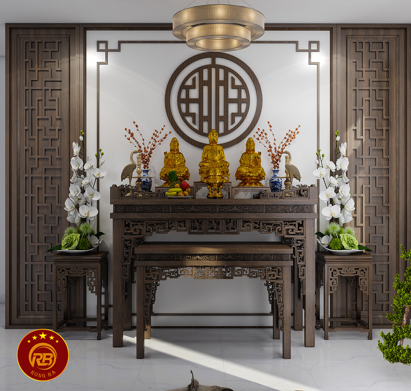 nội thất phòng thờ lạng sơn