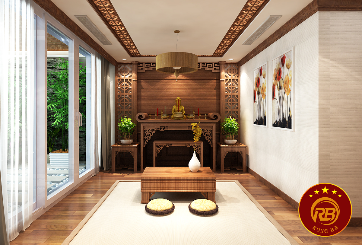nội thất phòng thờ ninh thuận