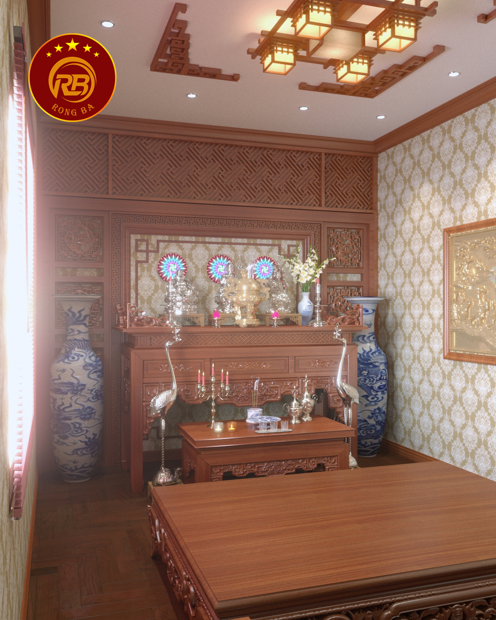 nội thất phòng thờ phú thọ 1