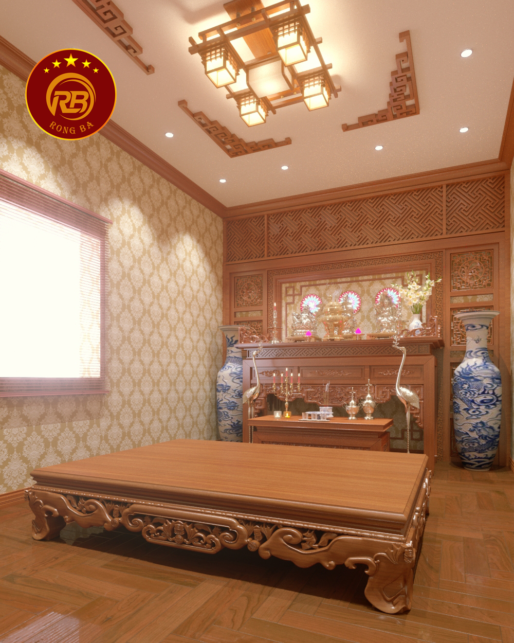 nội thất phòng thờ phú thọ
