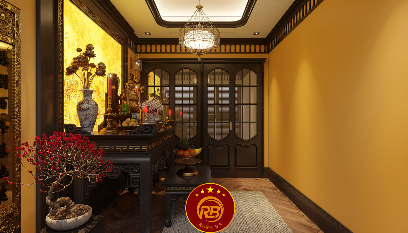 nội thất phòng thờ sơn la 3