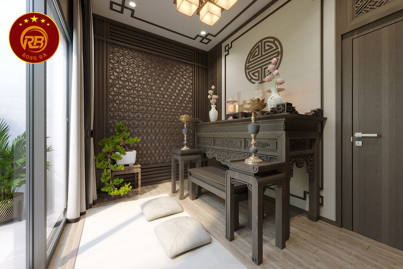 nội thất phòng thờ tây ninh