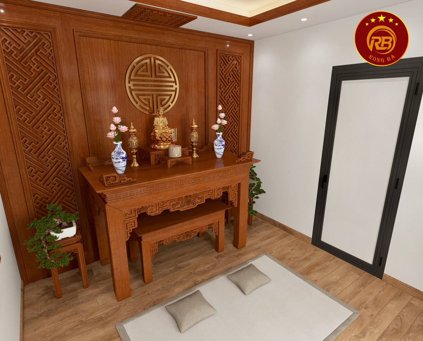 nội thất phòng thờ tiền giang 1