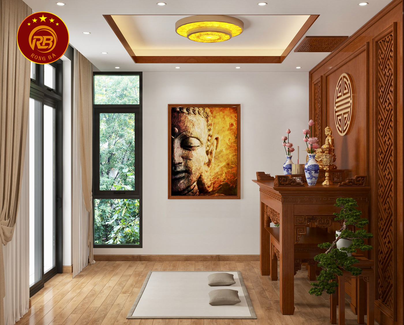 nội thất phòng thờ tiền giang 2