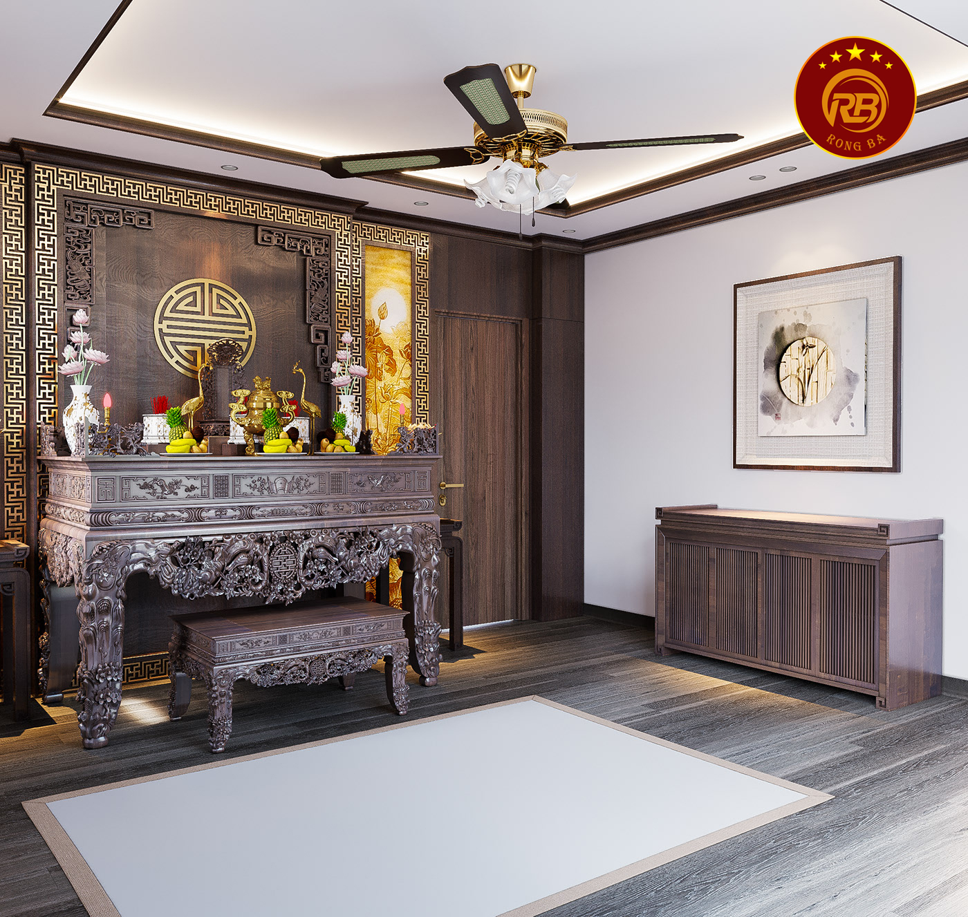 nội thất phòng thờ vũng tàu 1