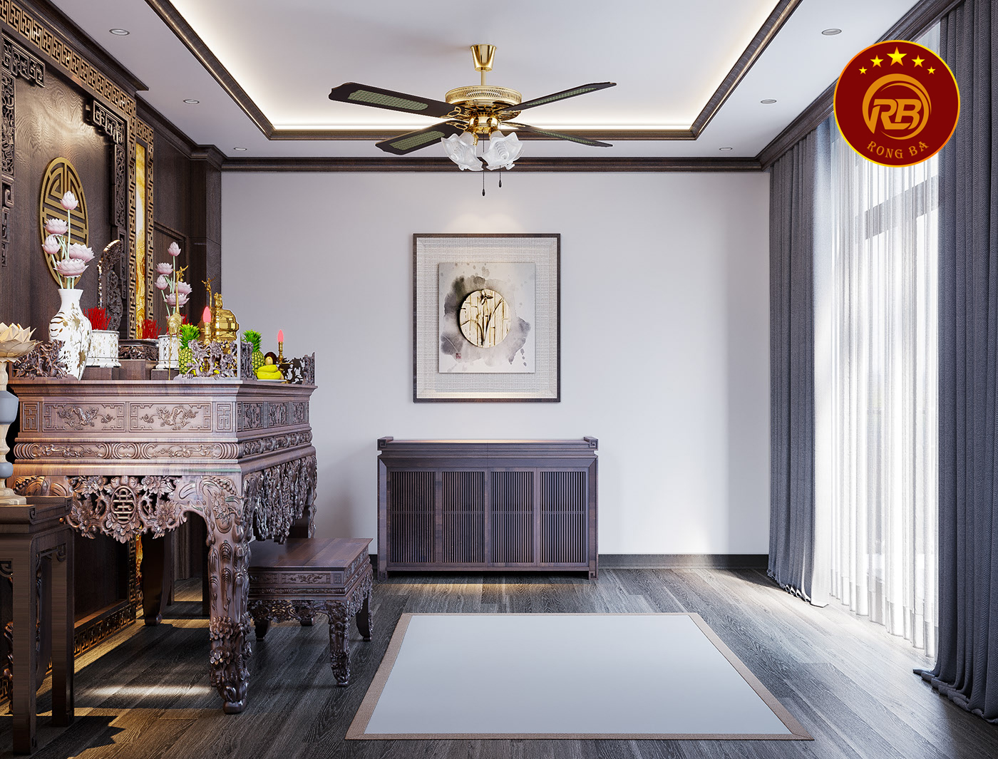 nội thất phòng thờ vũng tàu 2